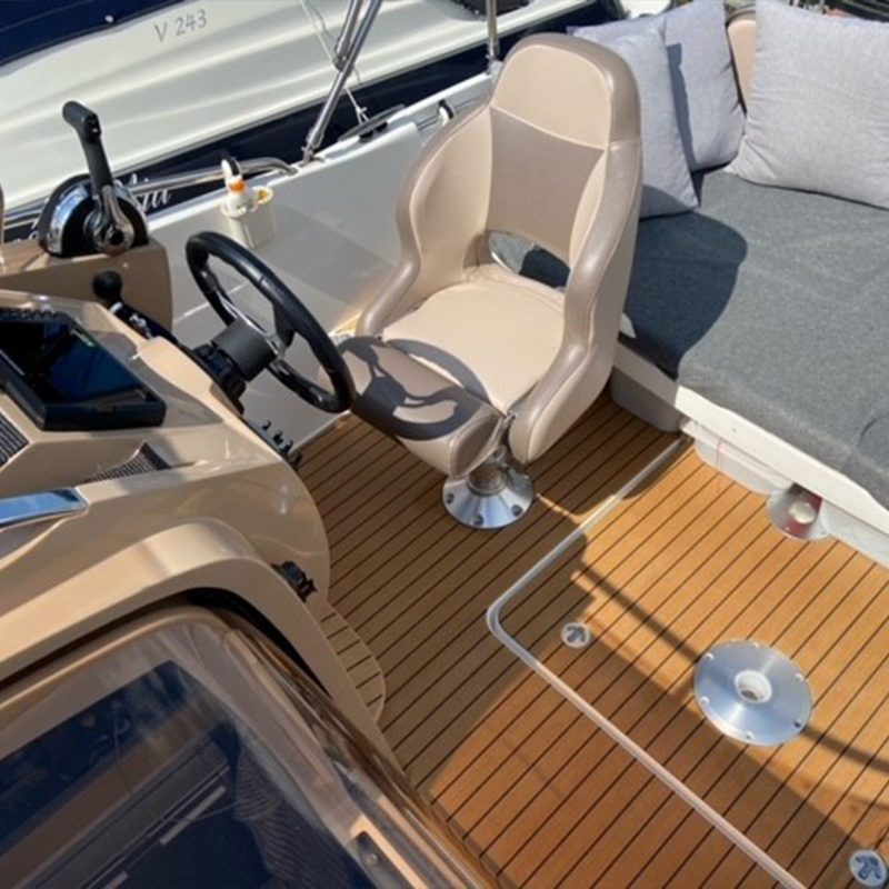 Cockpit Boden für Motorboote - Edel, praktisch & in Teak-Holz Optik