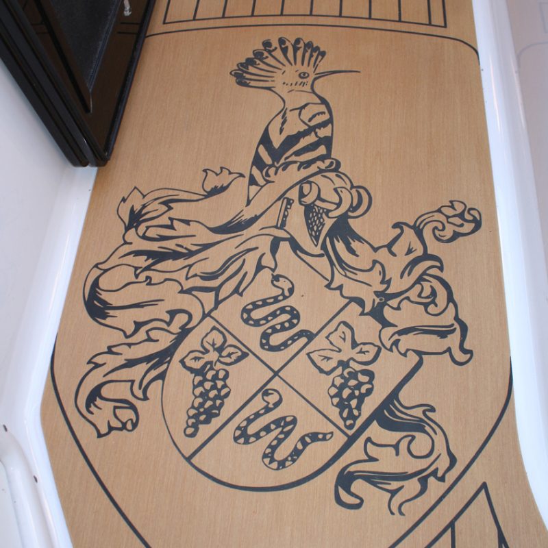 Bodenbelag für Boote - Edles Design für Yachtböden, sowie Segel- & Motorboote