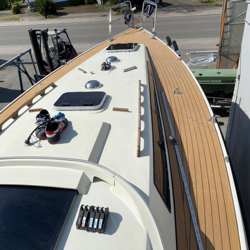 Segelboot Laufdeck - Alternative zu Teak Holz